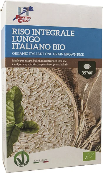 LA FINESTRA SUL CIELO RISO INTEGRALE LUNGO BIO 1 KG