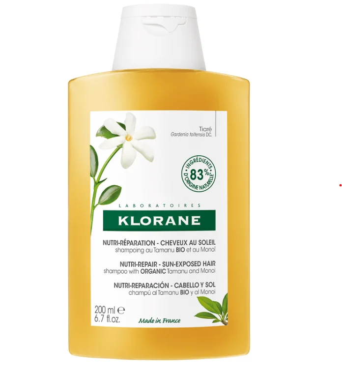 KLORANE SHAMPOO NUTRITIVO AL TAMANU BIO & MONOI 200 ML