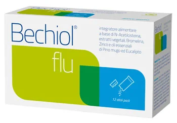 BECHIOL FLU INTEGRATORE TOSSE GRASSA 12 BUSTINE STICK