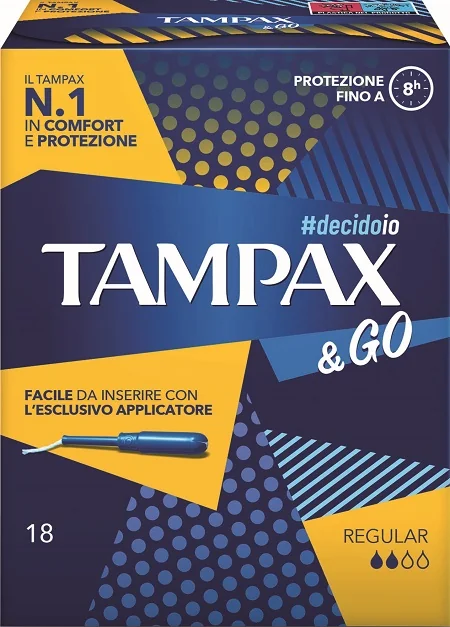 TAMPAX&GO REGULAR NF 18