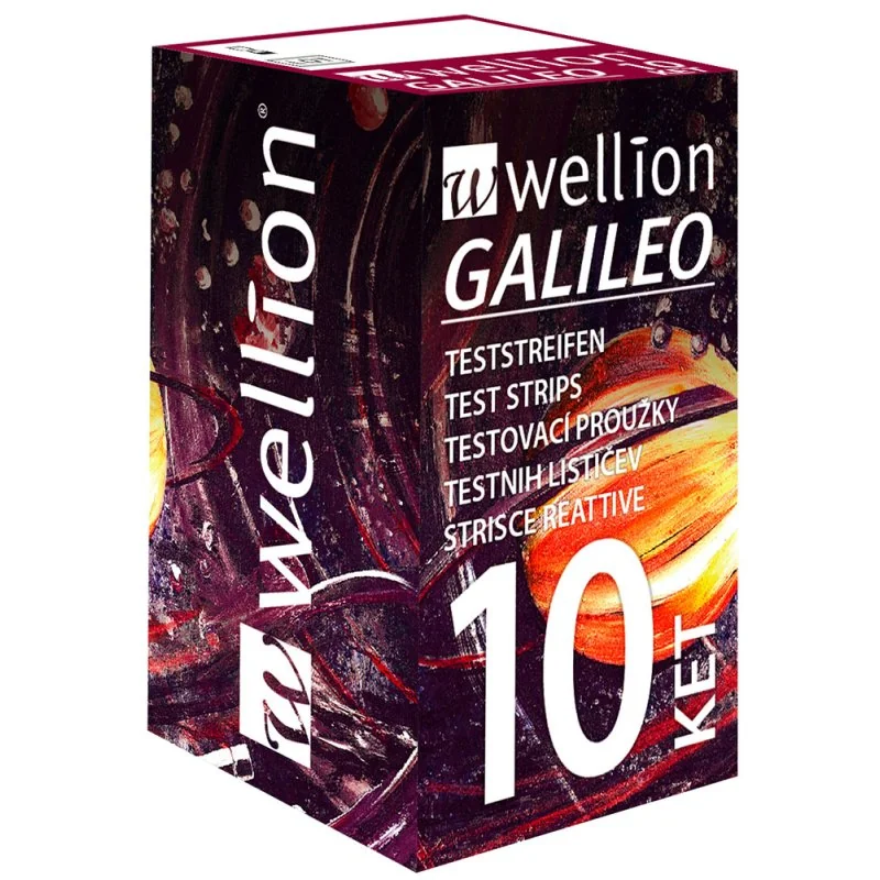 WELLION GALILEO STRIPS 10 KETO