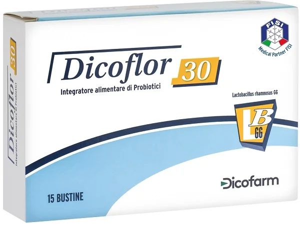 DICOFLOR 30 INTEGRATORE FERMENTI LATTICI 15 BUSTINE