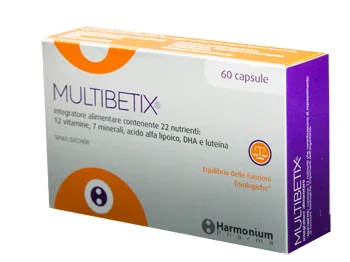 MULTIBETIX INTEGRATORE BENESSERE ORGANISMO 60 CAPSULE