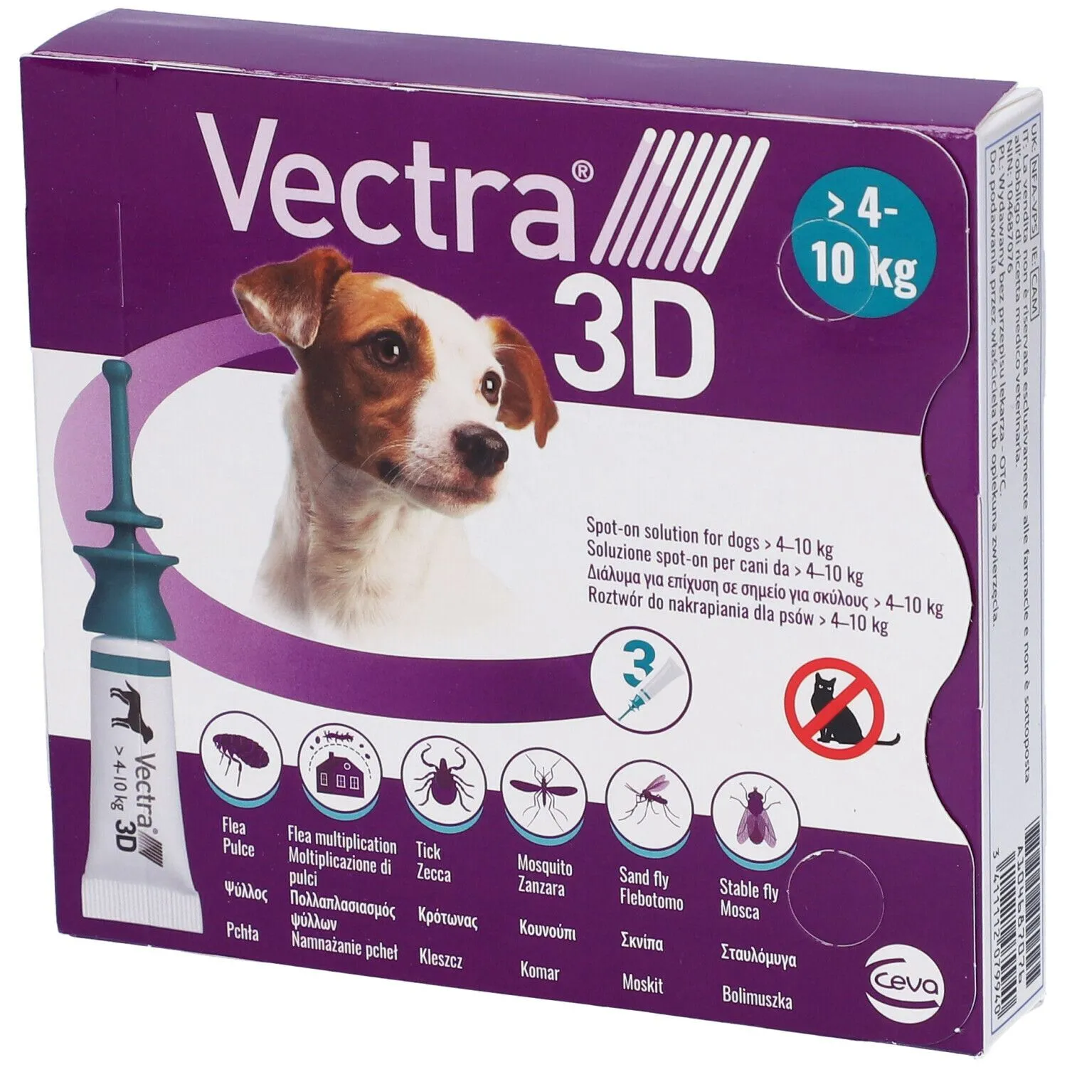 Vectra 3D 3 Pipette Verde 410 Kg 