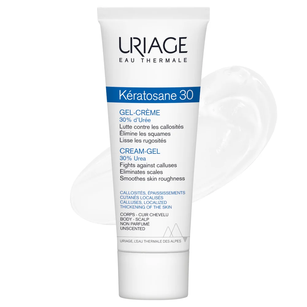 Uriage Kèratosane 30 Gel Crema Cheratolitico 75 ml Azione Cheratolitica