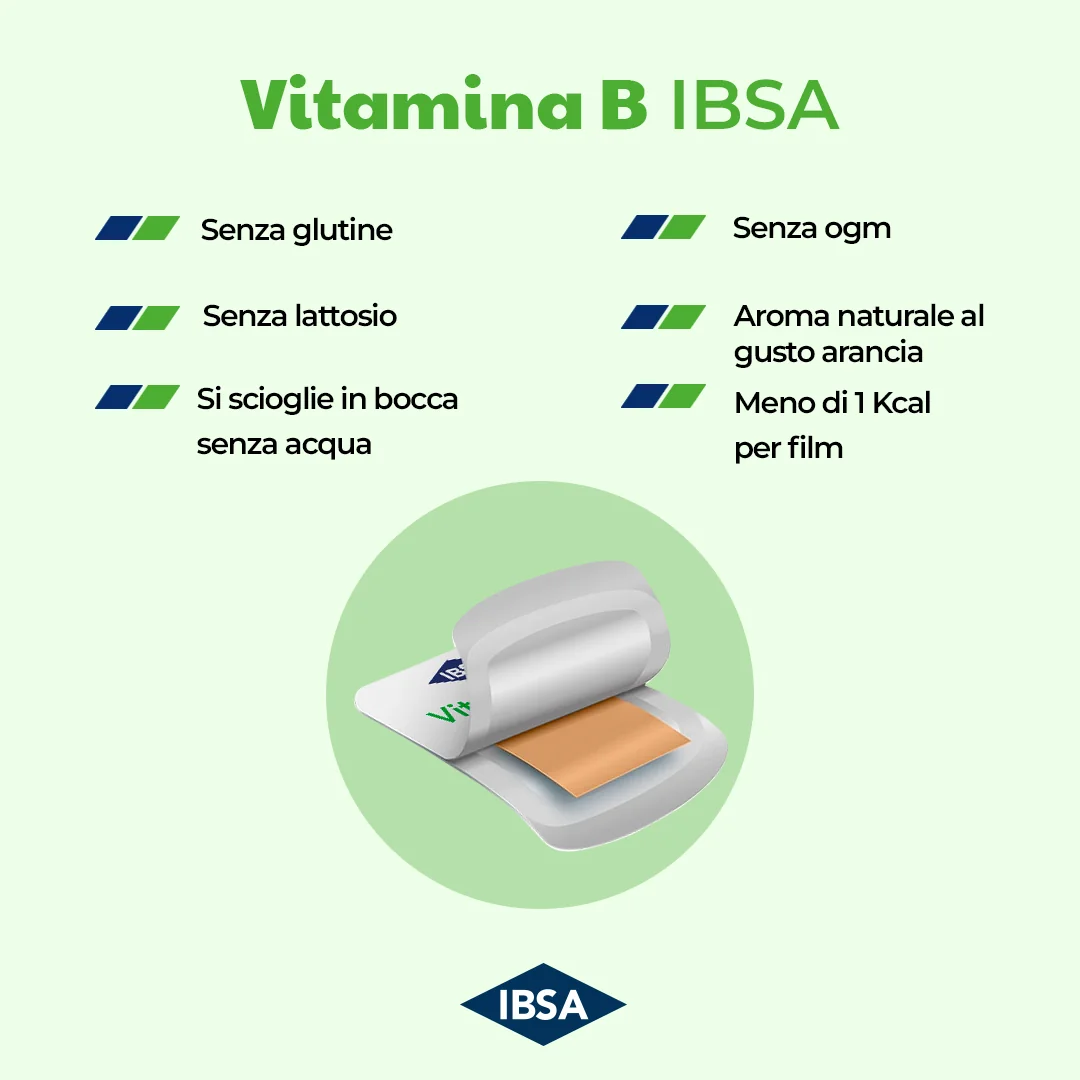 Ibsa Vitamina B 30 Film Orali Vitamine del Gruppo B