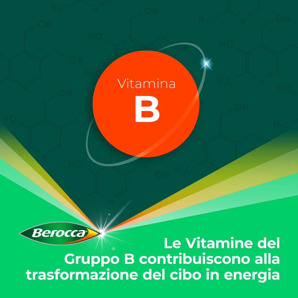 Berocca Plus Integratore Vitamine Minerali 15 Compresse Effervescenti Energia, Concentrazione, Memoria