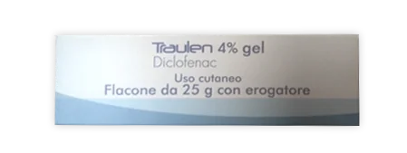 TRAULEN 4% GEL DICLOFENAC 25 G CON EROGATORE SPRAY