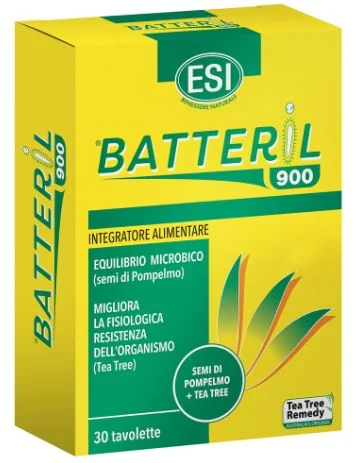 ESI BATTERIL 900 INTEGRATORE POMPELMO E TEA TREE OIL 30 TAVOLETTE