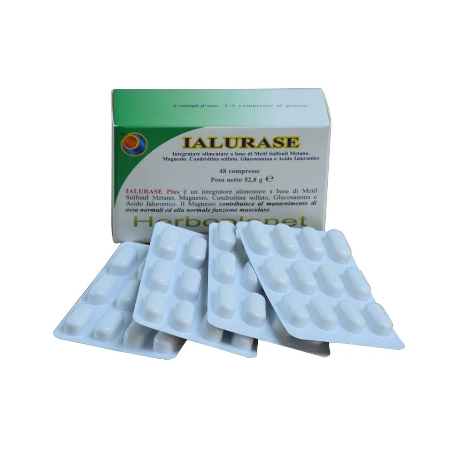 Herboplanet Ialurase Plus Integratore 48 Compresse 