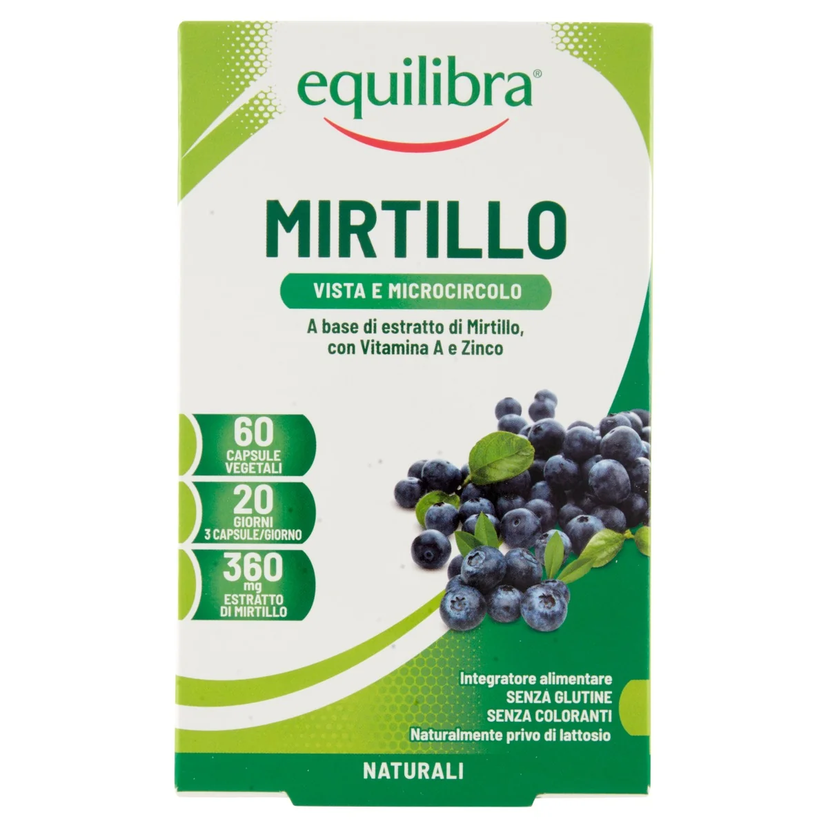 EQUILIBRA MIRTILLO 60 PERLE