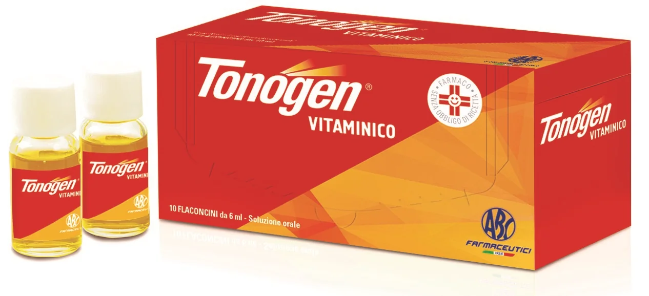 TONOGEN VITAMINICO SOLUZIONE ORALE 10 FLACONCINI