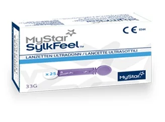 MYSTAR SYLKFEEL 33G LANCETTE PUNGIDITO 50 PEZZI