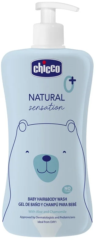 CHICCO NATURAL SENSATION BAGNOSHAMPOO 500 ML