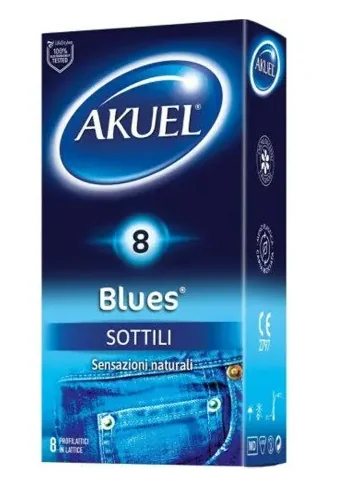 AKUEL BLUES SOTTILE 8 PEZZI