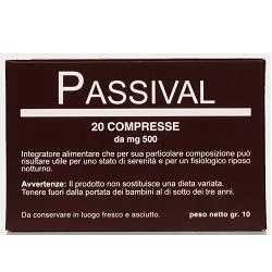 PASSIVAL ESTRATTO ERB 20 COMPRESSE