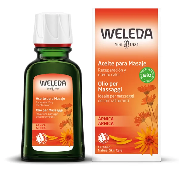 WELEDA ARNICA OLIO PER MASSAGGIO CORPO 50 ML