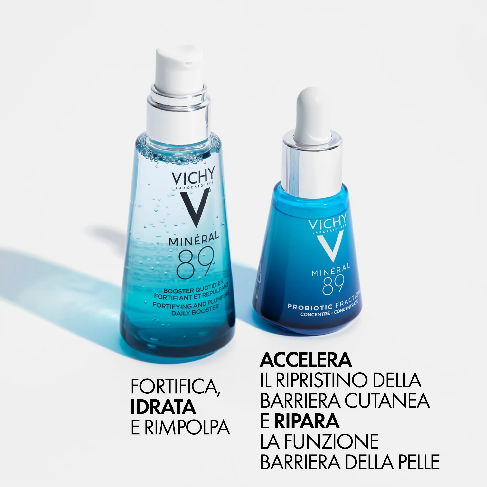 Vichy Minéral 89 Probiotic Fractions Concentrato 30 ml Rigenerante Riparatore