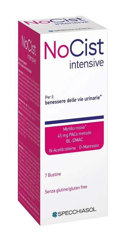 SPECCHIASOL NOCIST INTENSIVE INTEGRATORE VIE URINARIE 7 BUSTINE