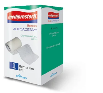 MEDIPRESTERIL BENDA AUTOADESIVA CM 8X4 M