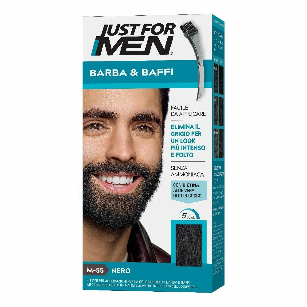 JUST FOR MEN BARBA & BAFFI M55 NERO 51 G