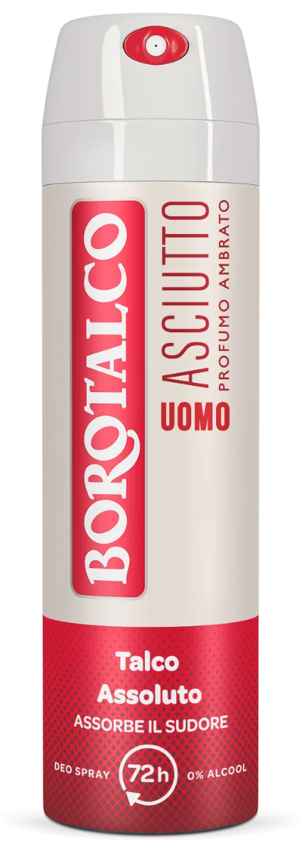 BOROTALCO MEN DEO SPRAY ASCIUTTO AMBRA 150 ML