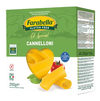 FARABELLA SENZA GLUTINE PASTA CANNELLONI 250 G