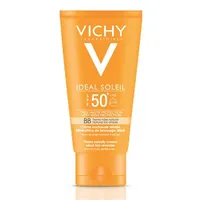 Vichy Capital Soleil BB Emulsione Colorata Effetto Asciutto Mat SPF 50 Protezione Viso 50 ml