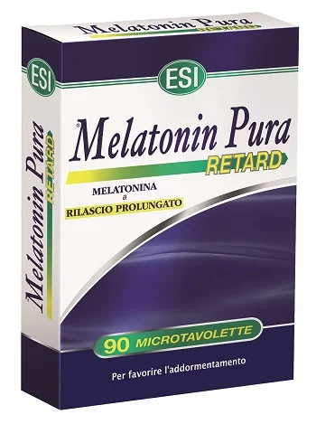 ESI MELATONIN PURA RETARD INTEGRATORE PER IL SONNO 90 MICROTAVOLETTE