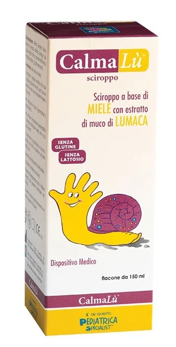 CALMALÙ SCIROPPO TOSSE SECCA E GRASSA CON BAVA DI LUMACA E MIELE 150 ML