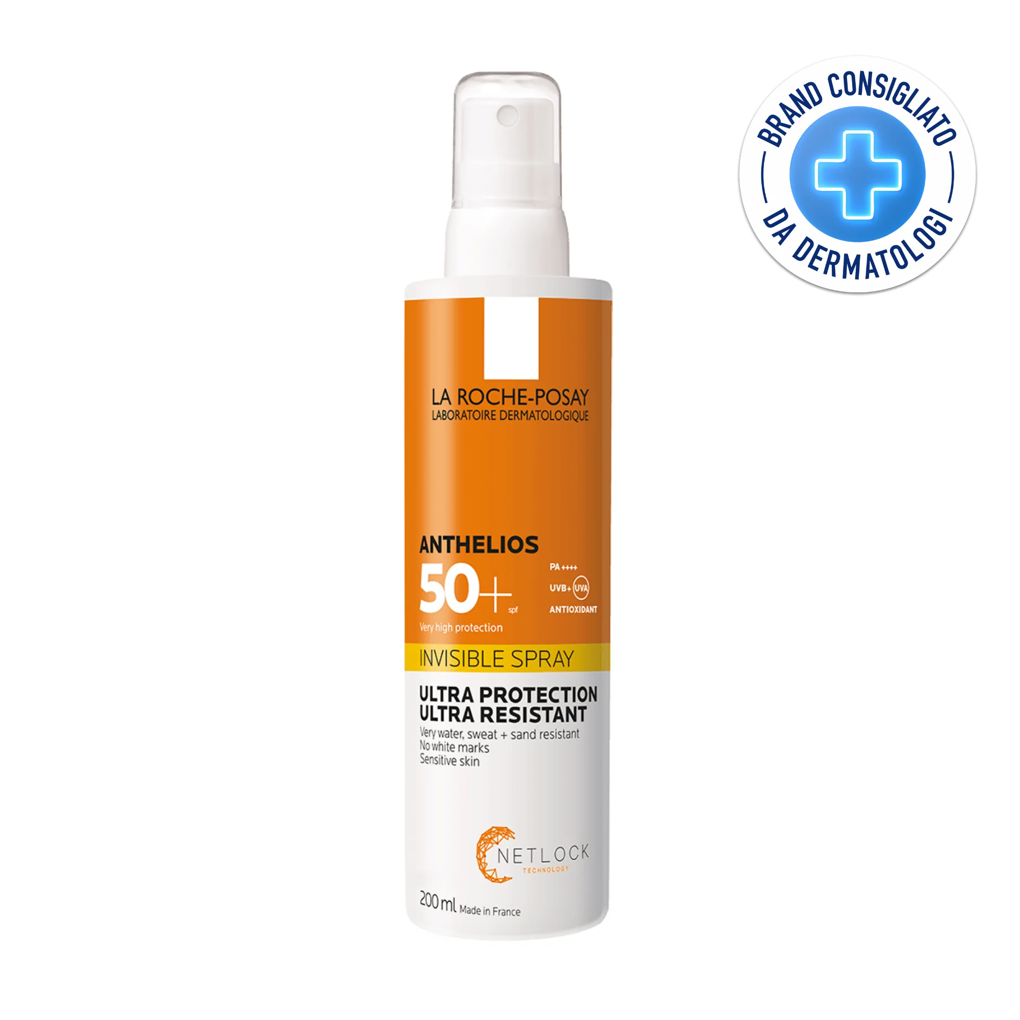 La Roche Posay Anthelios Spray SPF 50+ 200 ml Spray Solare Invisibile Corpo