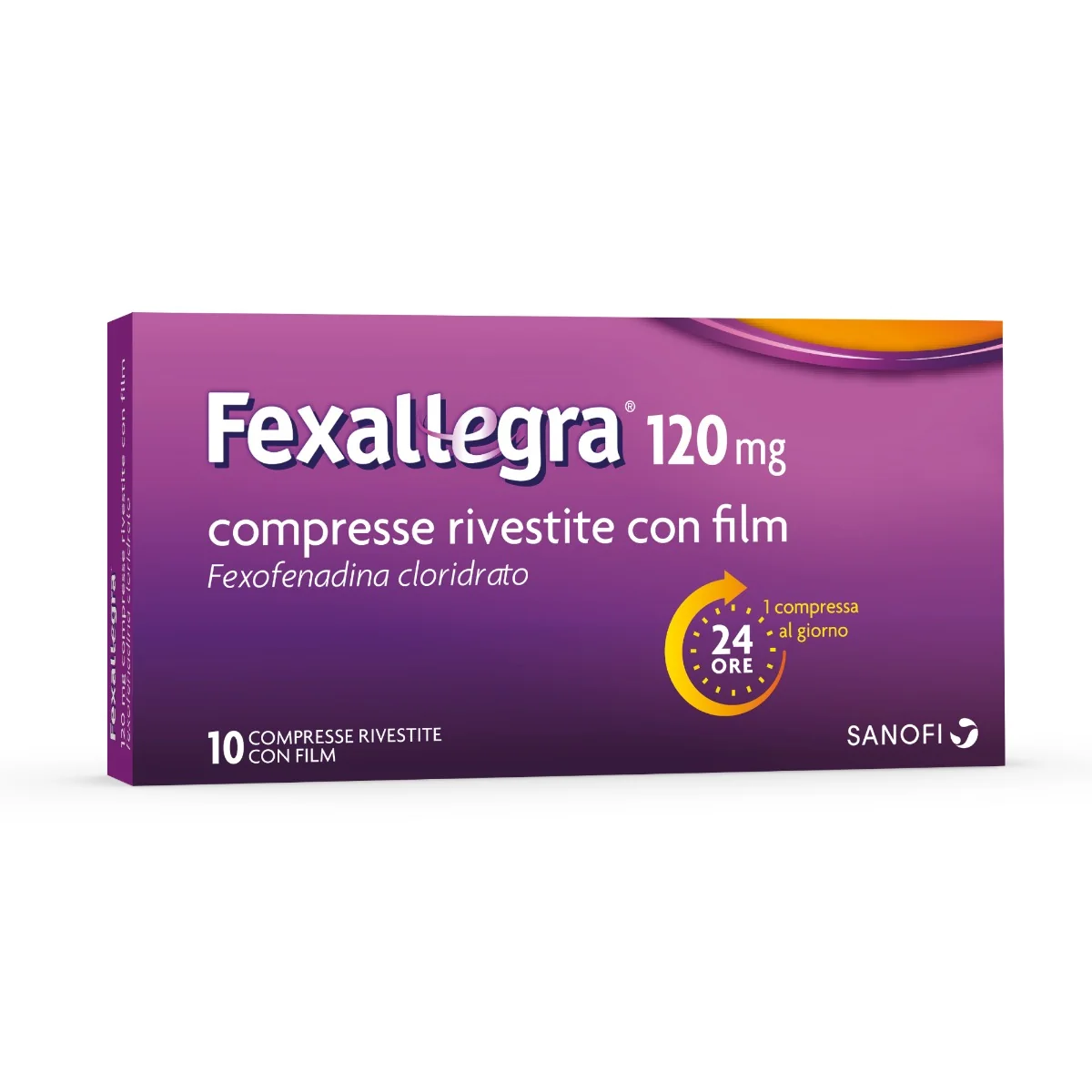 FEXALLEGRA 120 MG 10 COMPRESSE RIVESTITE