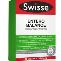 Swisse Entero Balance Integratore Probiotici 10 Capsule