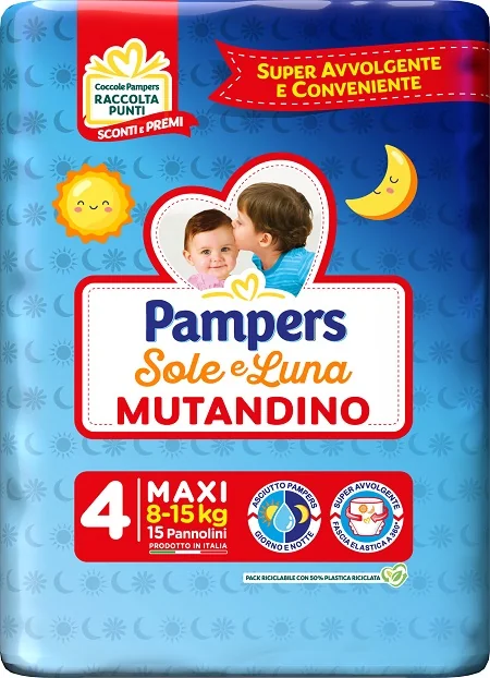 PAMPERS SL MUT MX 15PZ