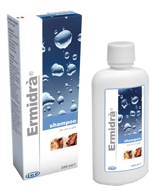 ICF ERMIDRÀ  SHAMPOO IDRATANTE CANI E GATTI 250 ML