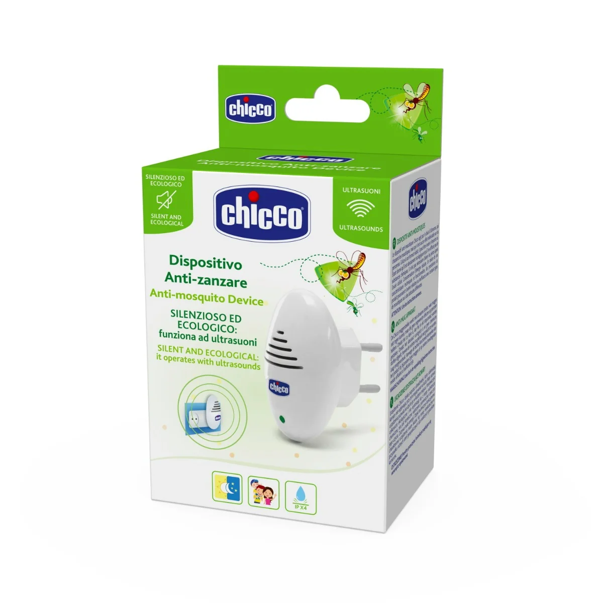 CHICCO ANTI ZANZARE SPINA ULTRASUONI 1 PEZZO