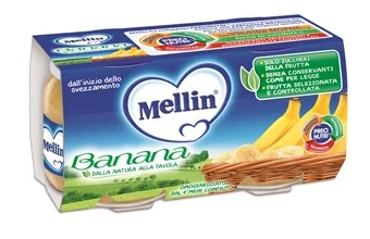 MELLIN OMOGENEIZZATO BANANA 2 X 100 G