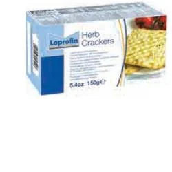 LOPROFIN CRACKER ALLE ERBE AROMATICHE A RIDOTTO CONTENUTO PROTEICO 150 G