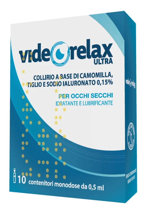 VIDEORELAX ULTRA SOLUZIONE OFTALMICA IDRATANTE LUBRIFICANTE 10 FLACONCINI