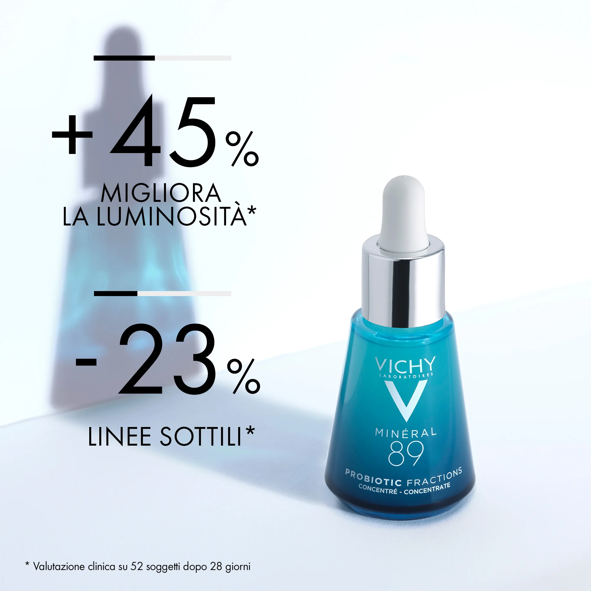 Vichy Minéral 89 Probiotic Fractions Concentrato 30 ml Rigenerante Riparatore