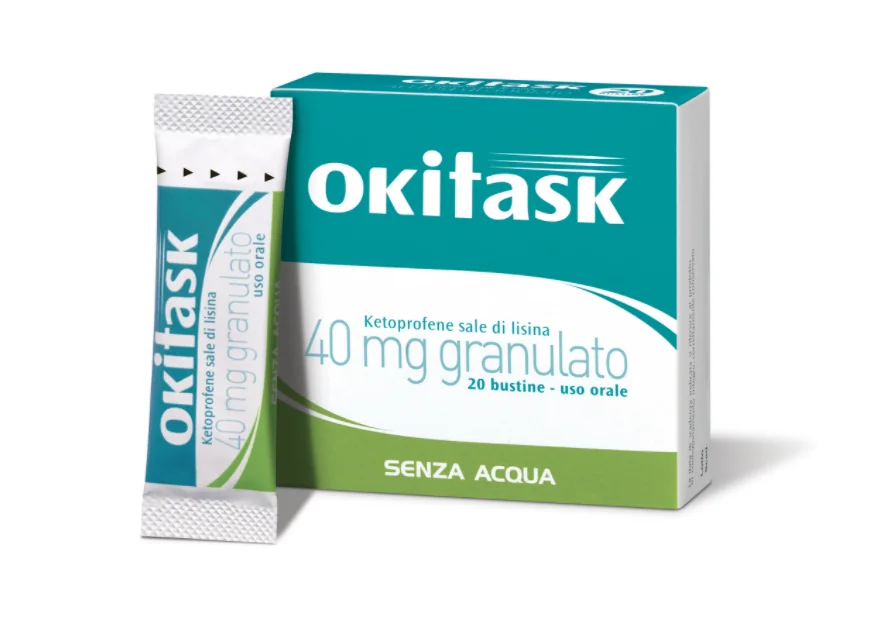 OKITASK SOLUZIONE ORALE 20 BUSTINE 40MG