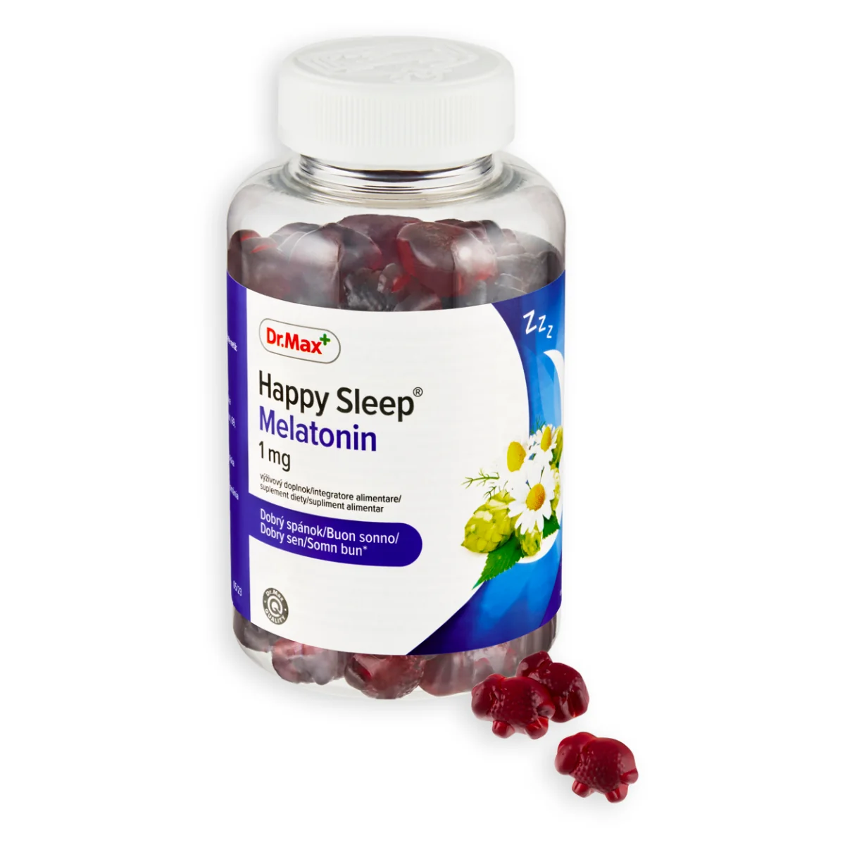 Dr. max Happy Sleep Melaton 60 Gummies Melatonina