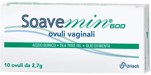 SOAVEMIN 600 10OV VAGINALI