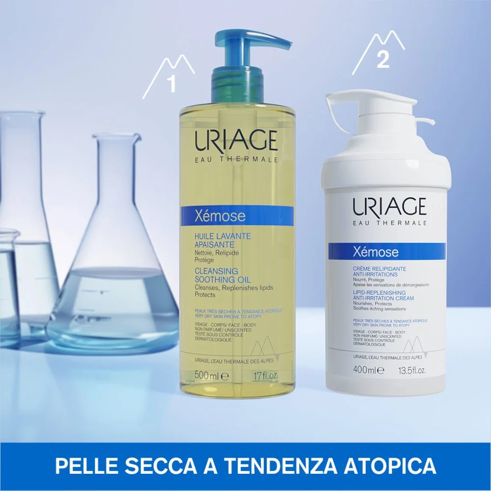 Uriage Xèmose 1000 ml Olio Gel Detergente