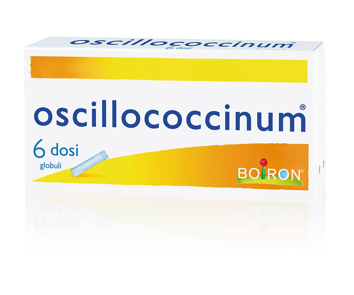 BOIRON OSCILLOCOCCINUM MEDICINALE OMEOPATICO GLOBULI 6 DOSI