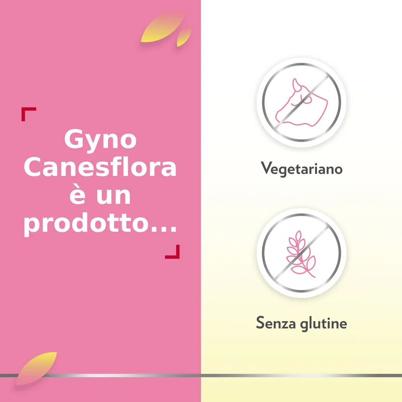 Gyno Canesflora Probiotico 30 capsule Benessere Intimo Donna