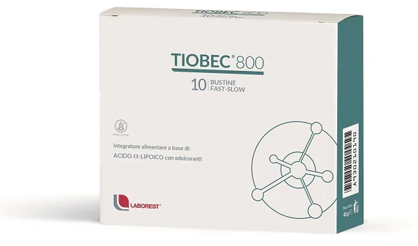 TIOBEC 800 INTEGRATORE METABOLISMO ENERGETICO 10 BUSTINE FAST-SLOW