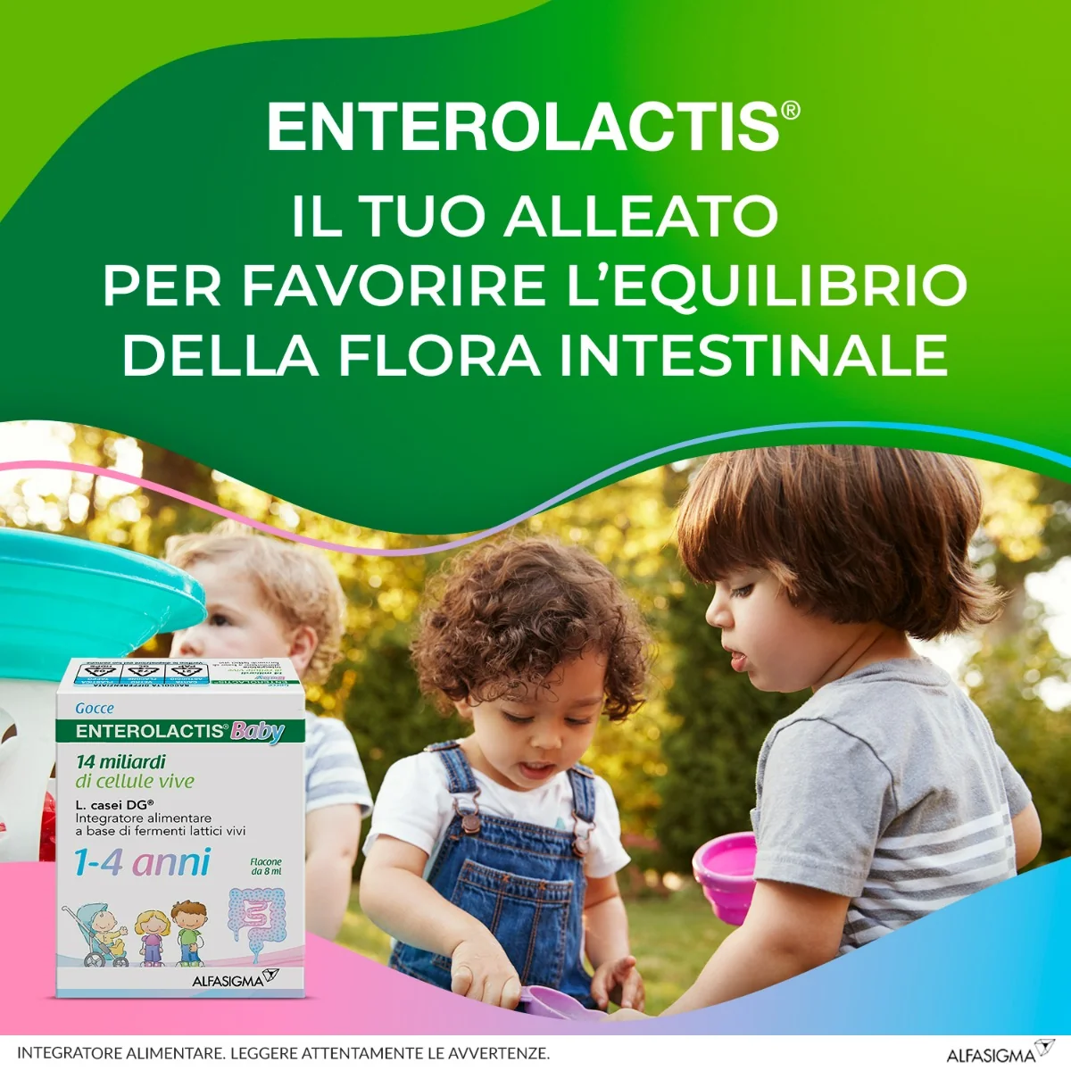 Enterolactis Baby Gocce 8 ml Integratore Di Fermenti Lattici