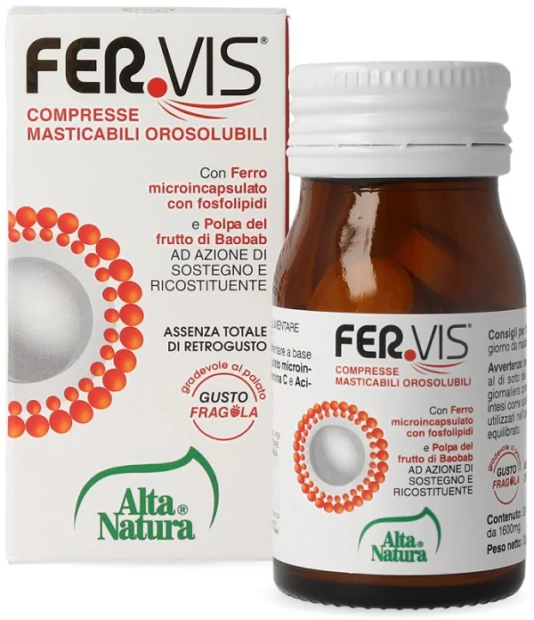 FERVIS 20CPR MASTICABILI OROSO