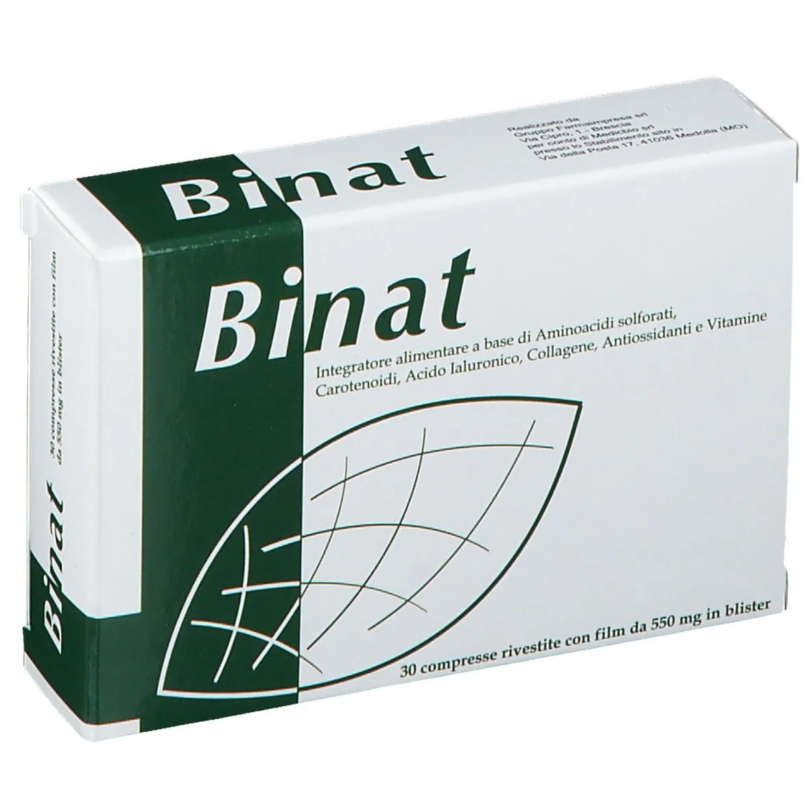 BINAT 30 COMPRESSE